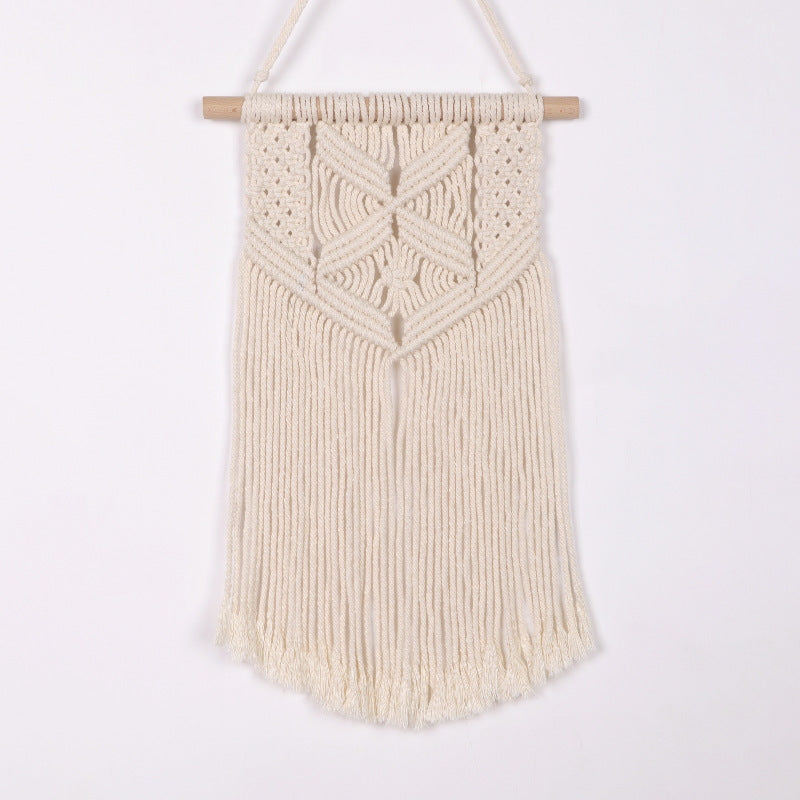 Bohemian DIY Cotton Rope Tapestry Wall Decor