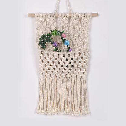 Bohemian DIY Cotton Rope Tapestry Wall Decor