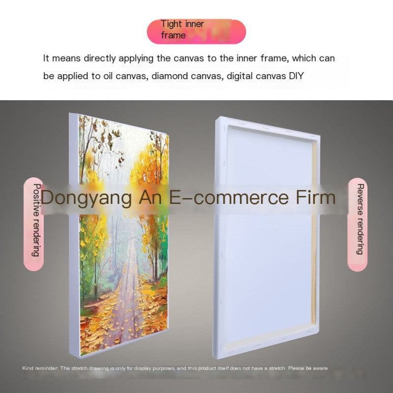 Pine Wood Frame for Oil Paintings and Crafts