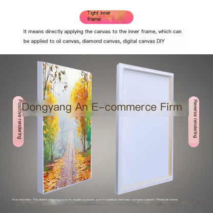 Pine Wood Frame for Oil Paintings and Crafts
