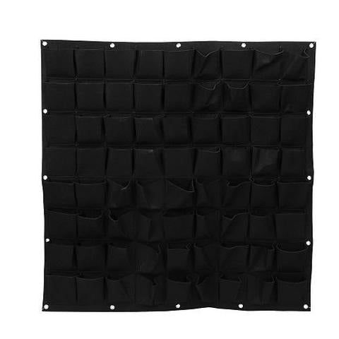 Felt Plant Wall Pocket - Vertical Green Wall Decor