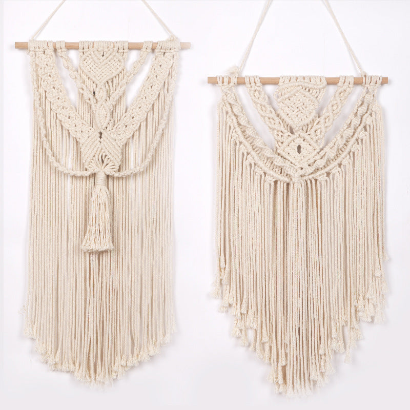 Bohemian DIY Cotton Rope Tapestry Wall Decor