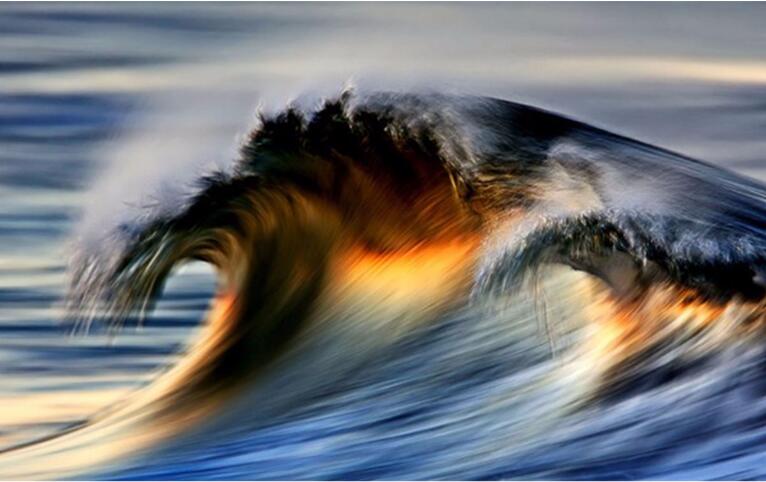"Waves Diamond Painting Wall Decor"