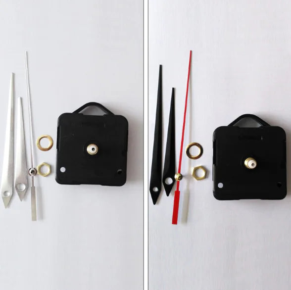 DIY Acrylic Mirror Wall Clock with Heart Design