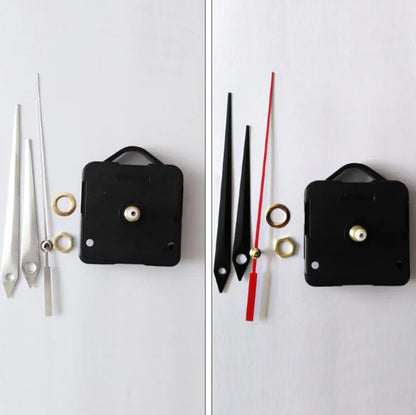 DIY Acrylic Mirror Wall Clock with Heart Design