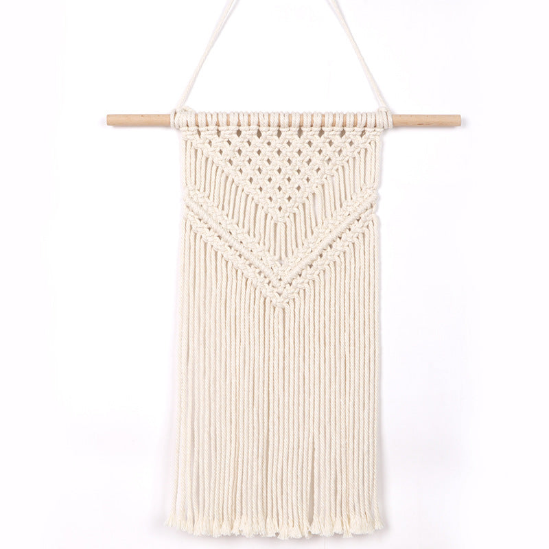 Bohemian DIY Cotton Rope Tapestry Wall Decor