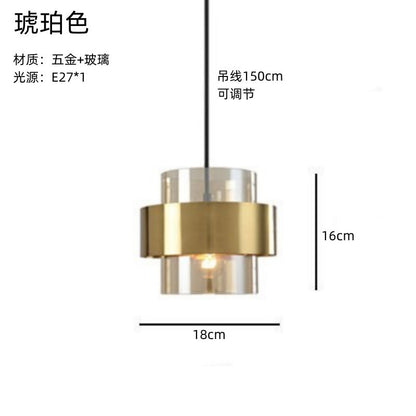 Nordic Minimalist Creative Glass Pendant Light