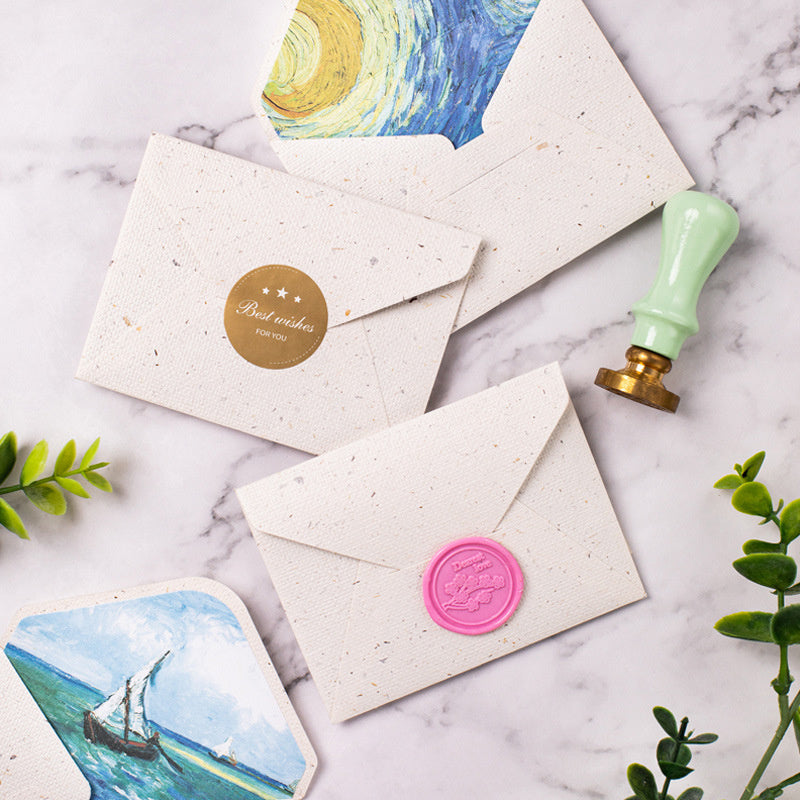 Vintage Artistic Envelopes of Van Gogh Paintings