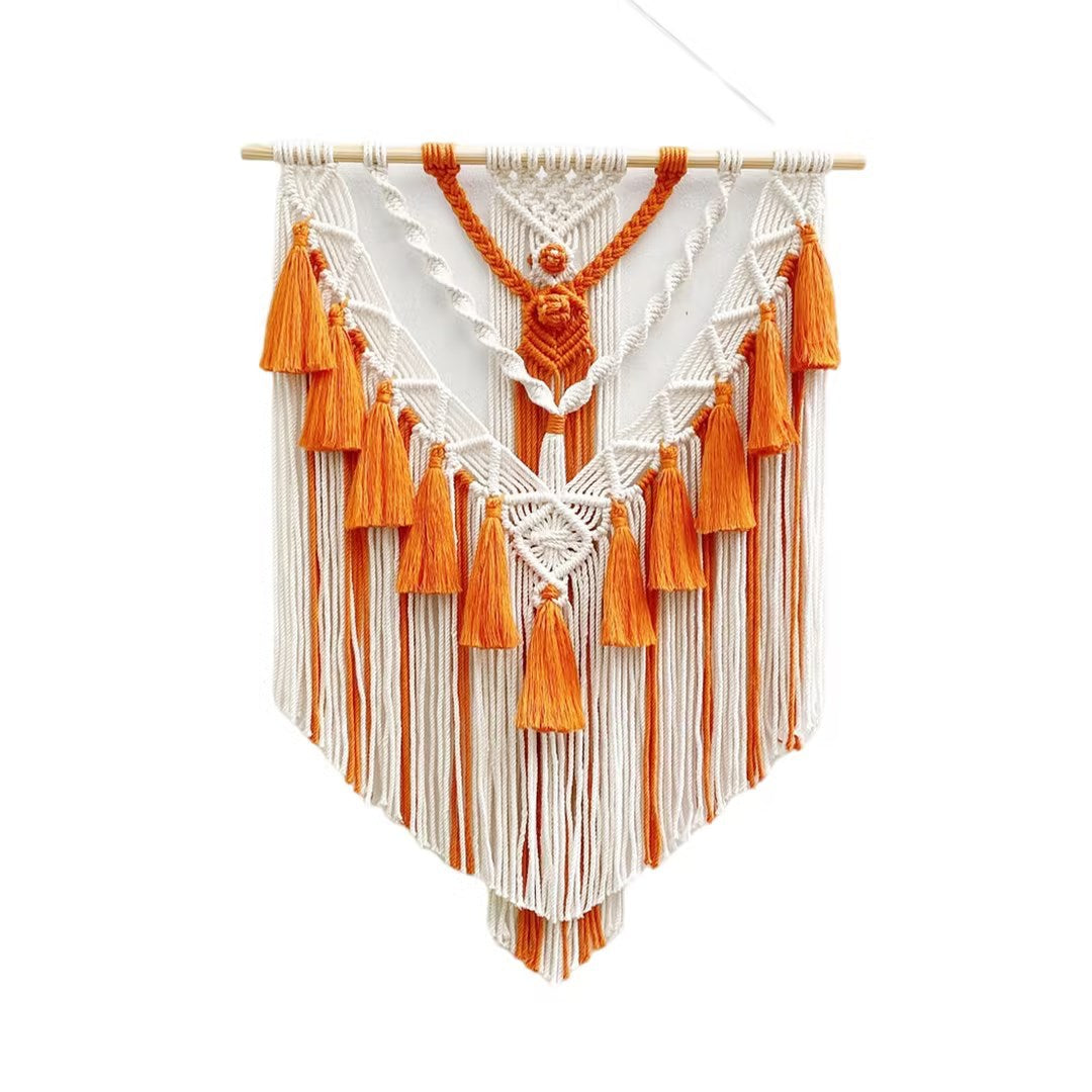 Bohemian DIY Cotton Rope Tapestry Wall Decor