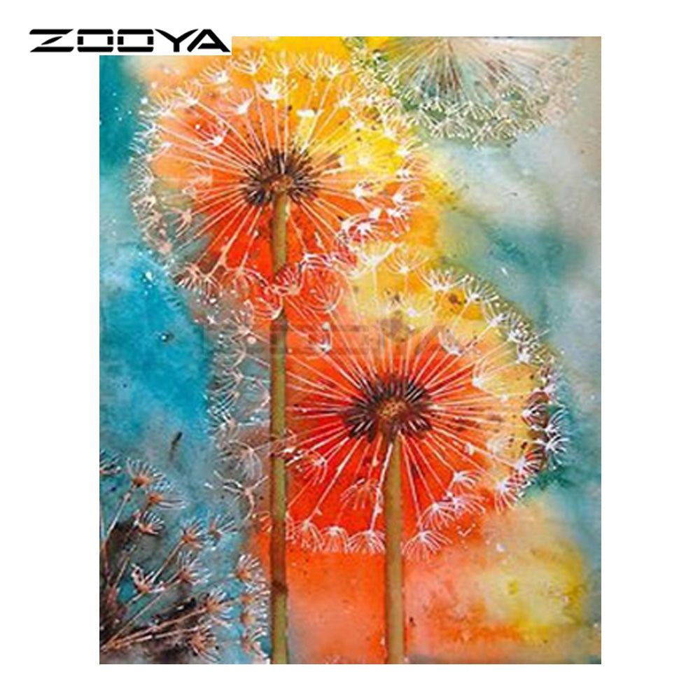 Dandelion Diamond Painting Decorative Art