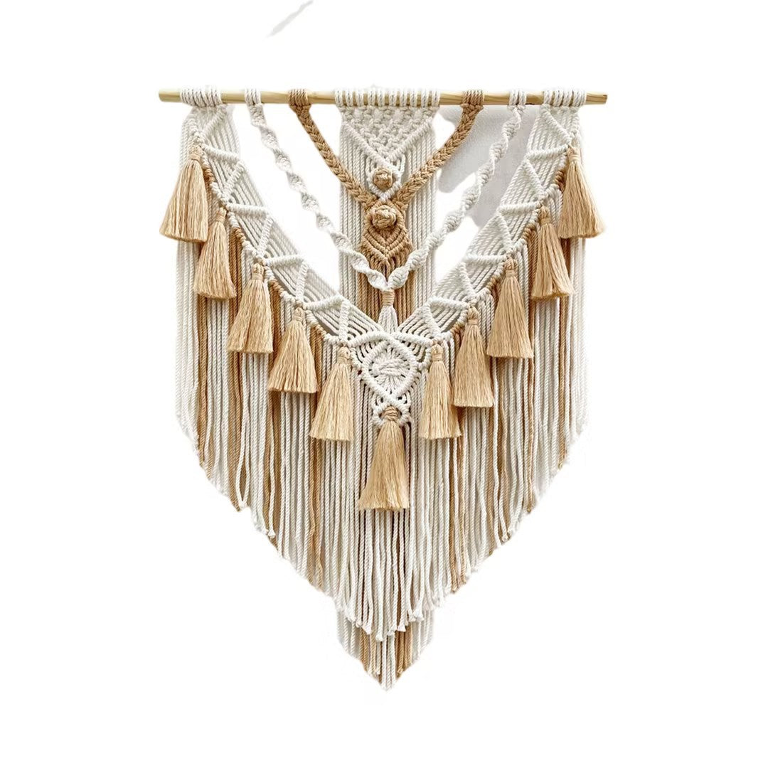 Bohemian DIY Cotton Rope Tapestry Wall Decor