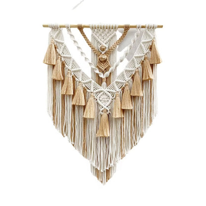 Bohemian DIY Cotton Rope Tapestry Wall Decor