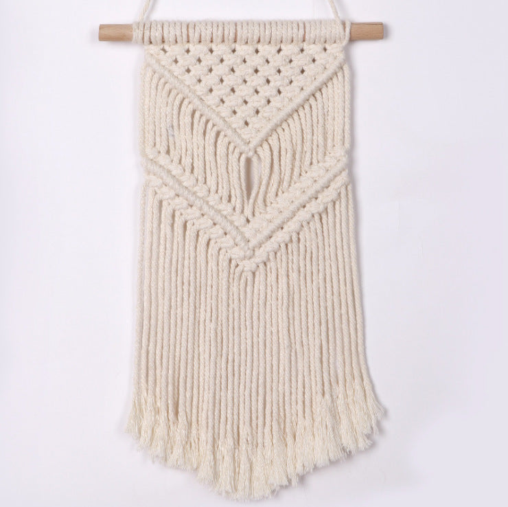Bohemian DIY Cotton Rope Tapestry Wall Decor