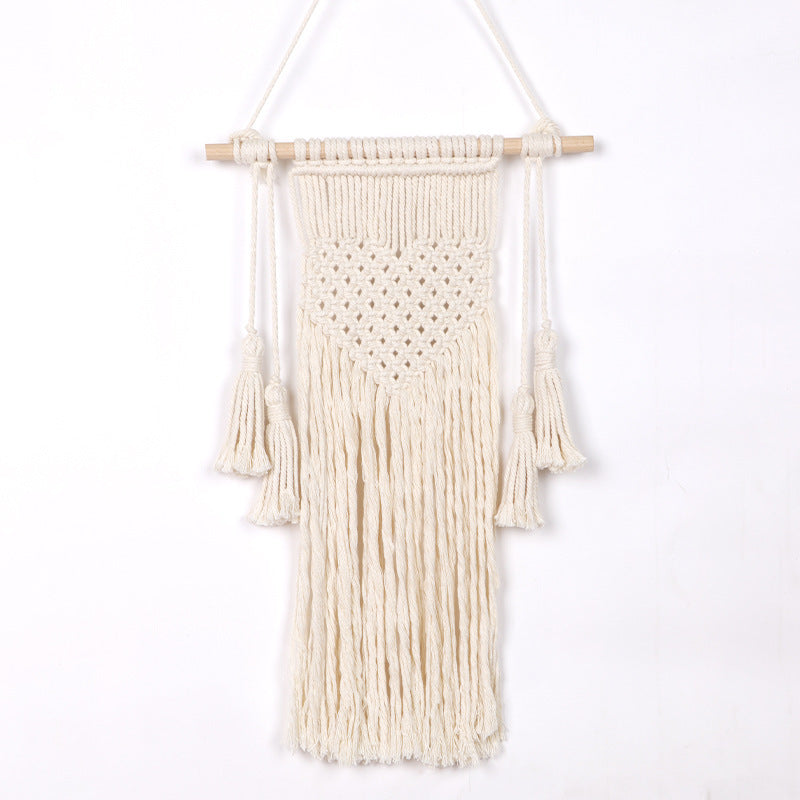 Bohemian DIY Cotton Rope Tapestry Wall Decor