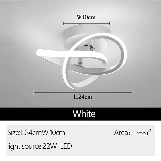 Nordic LED Pendant Light - Modern Geometry Design