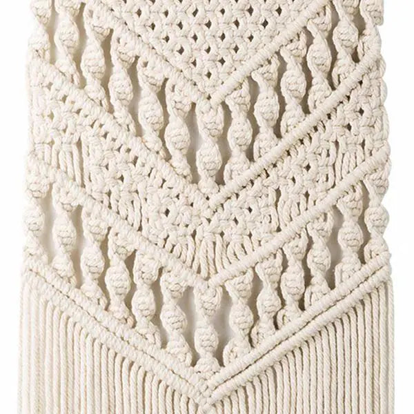 Fringe Woven Tapestry, Bohemian Wall Decor