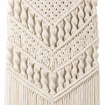 Fringe Woven Tapestry, Bohemian Wall Decor