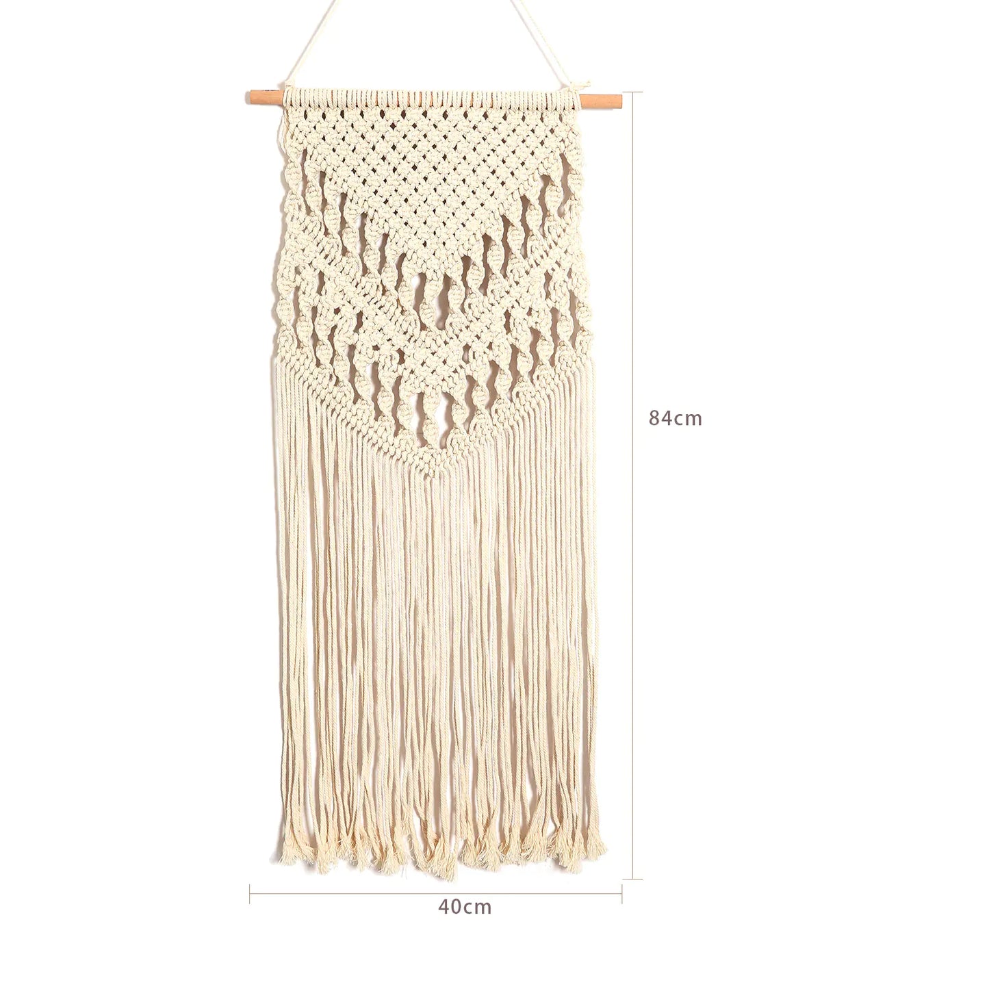 Fringe Woven Tapestry, Bohemian Wall Decor