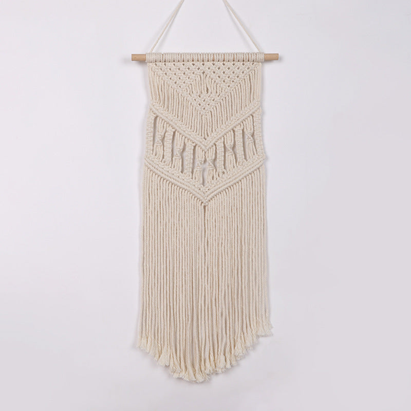 Bohemian DIY Cotton Rope Tapestry Wall Decor