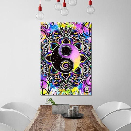 Floral Canvas Wall Art, Dreamy Decor Painting