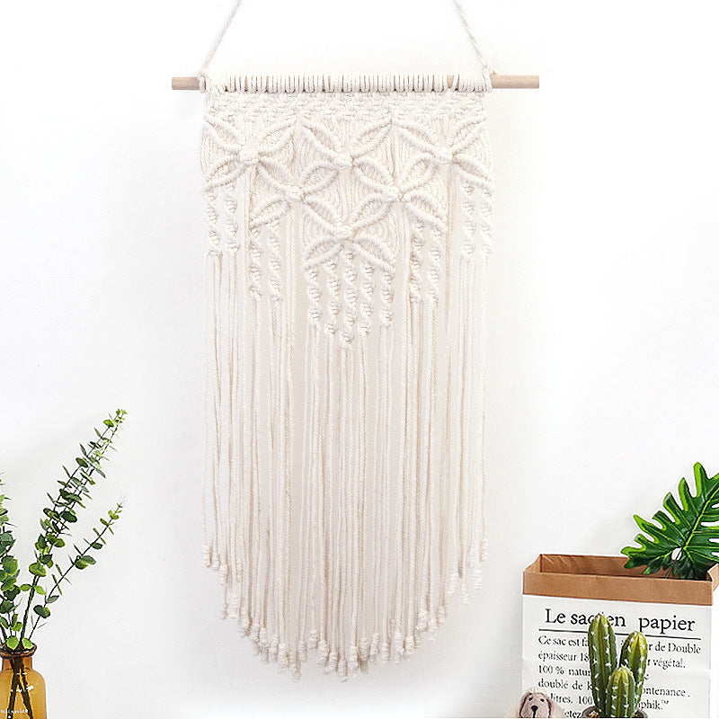 Bohemian DIY Cotton Rope Tapestry Wall Decor