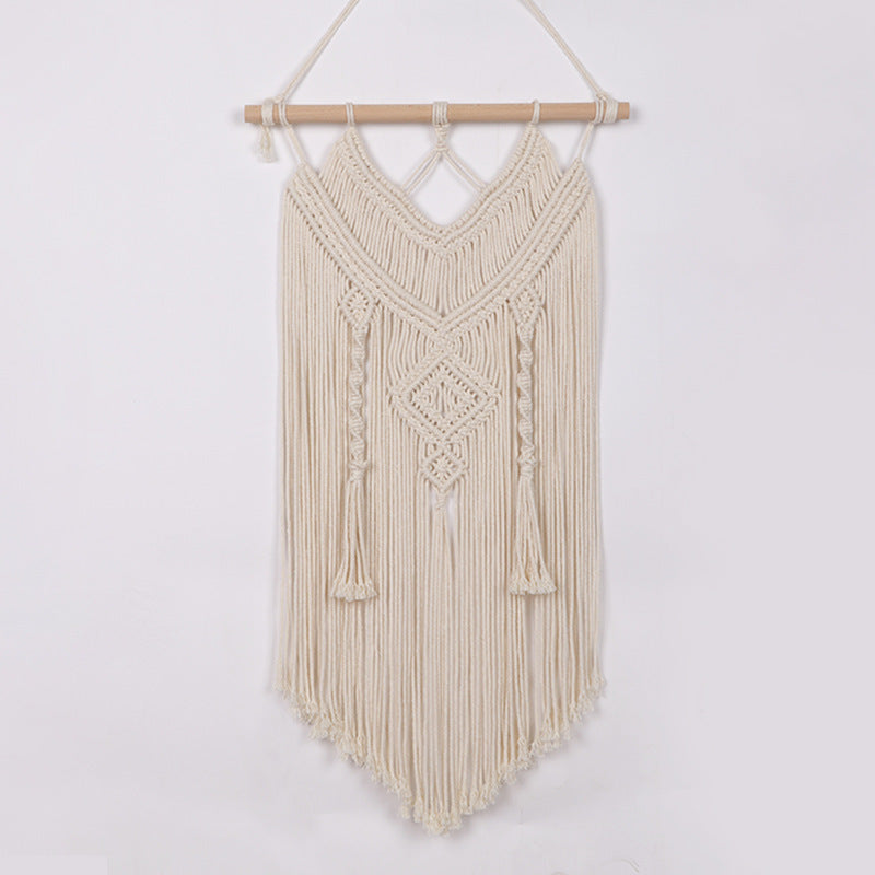 Bohemian DIY Cotton Rope Tapestry Wall Decor