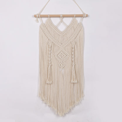 Bohemian DIY Cotton Rope Tapestry Wall Decor