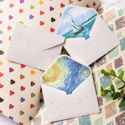 Vintage Artistic Envelopes of Van Gogh Paintings
