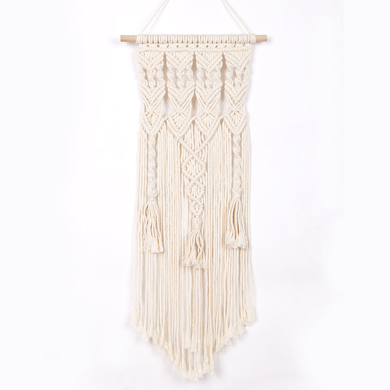 Bohemian DIY Cotton Rope Tapestry Wall Decor