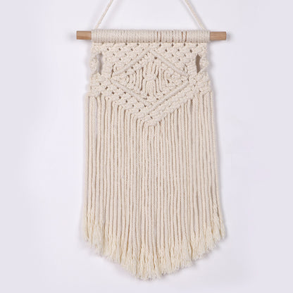 Bohemian DIY Cotton Rope Tapestry Wall Decor