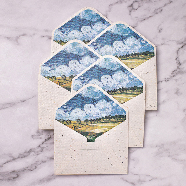 Vintage Artistic Envelopes of Van Gogh Paintings