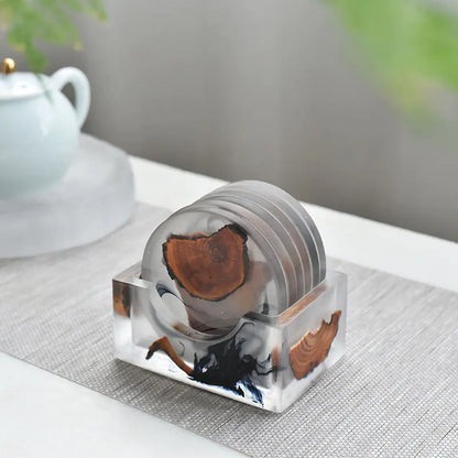Ancient Tree Spirit Core Coaster Set
