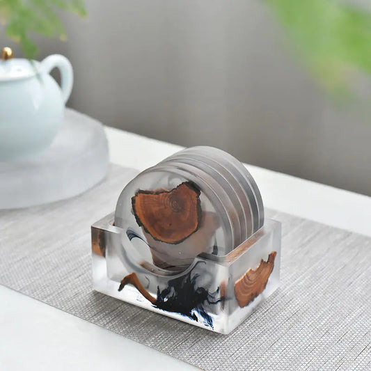 Ancient Tree Spirit Core Coaster Set