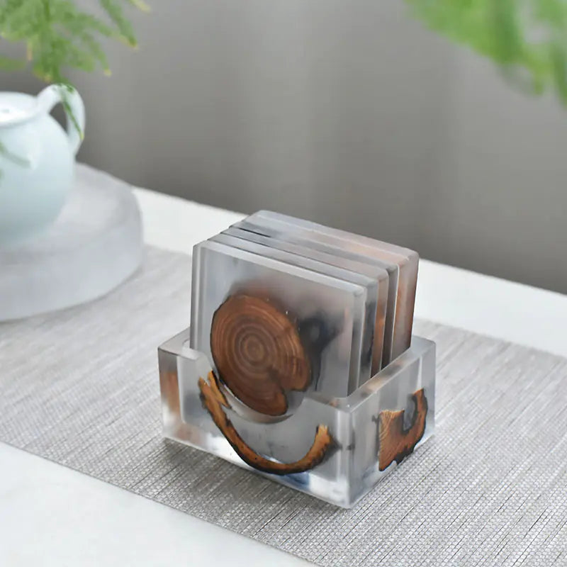 Ancient Tree Spirit Core Coaster Set