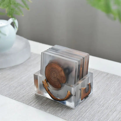 Ancient Tree Spirit Core Coaster Set