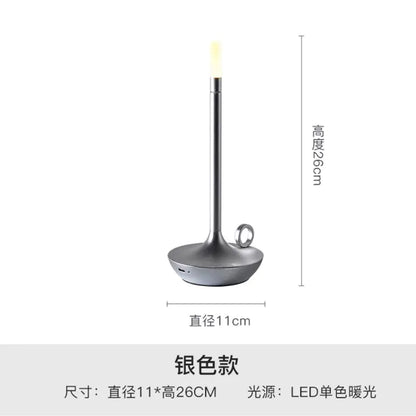 Modern Minimalist LED Vintage Candle Table Lamp