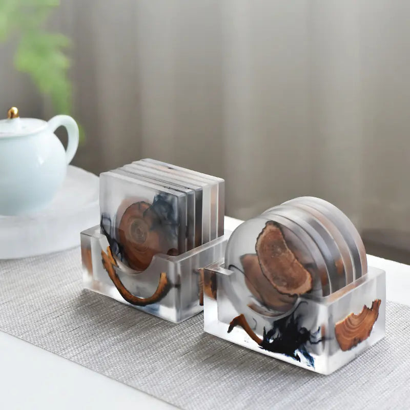 Ancient Tree Spirit Core Coaster Set