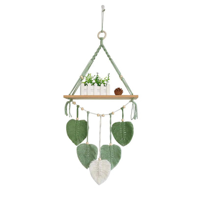 Nordic Wall Decor Handmade Woven Tapestry Shelf